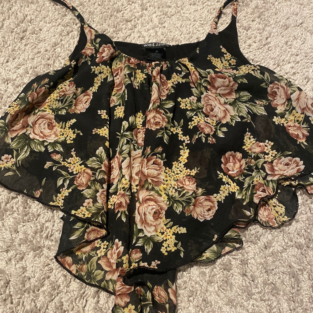 Wet Seal Crop Top